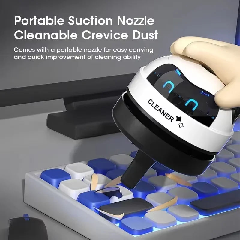 Compact Mini Desktop Dust Robot